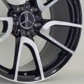 Jogo de Rodas Amg Aro 19x8 5x112 Preto Diamantado - imagem adicional 2
