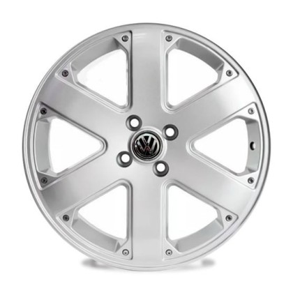 Jogo de Rodas BRW1810 Aro 15X6 4X100  Prata