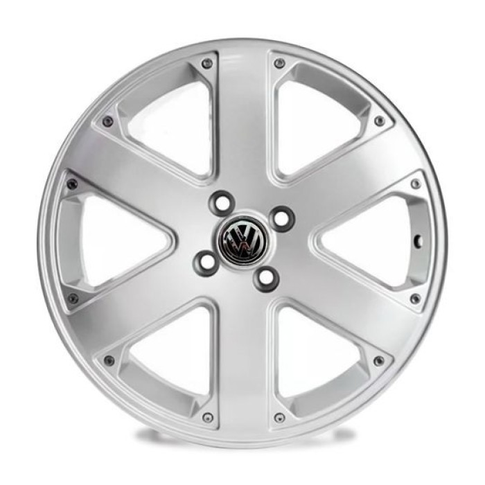 Jogo de Rodas BRW1810 Aro 15X6 4X100  Prata
