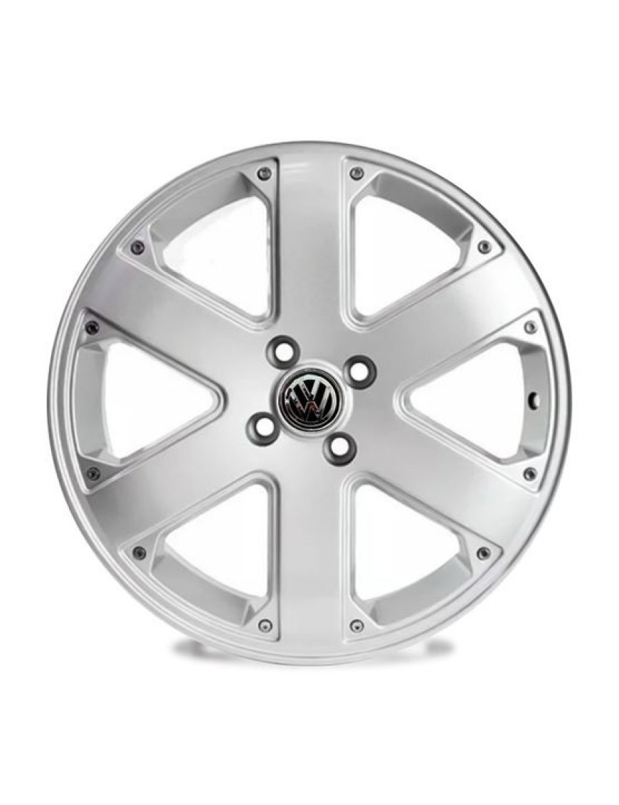 Jogo de Rodas BRW1810 Aro 15X6 4X100  Prata