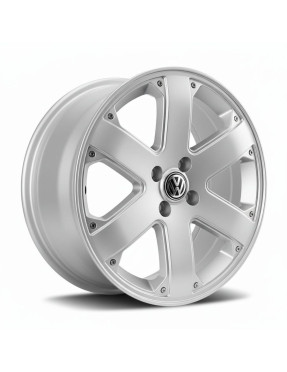 Jogo de Rodas BRW1810 Aro 15X6 4X100 Prata Jogo de Rodas BRW1810 Aro 15X6 4X100 Prata
