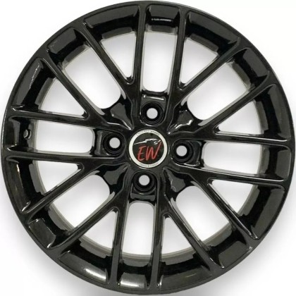Jogo de Rodas B20 Aro 15x6 4x99 Preto