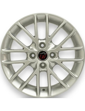 Jogo de Rodas B20 Aro 15x6 4x99 Prata