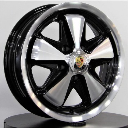 Jogo de Rodas Fuchs 911 Aro 17x7 Preto