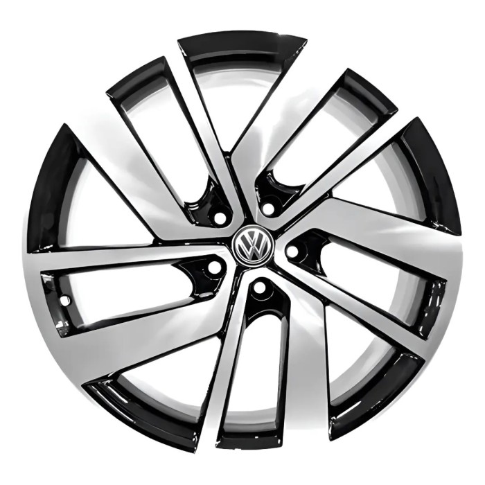 Jogo de Rodas GLI Aro 17X6 4X99 Preto 
