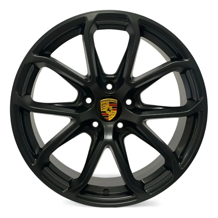Jogo de Rodas Gts 18x8 Black Fosco