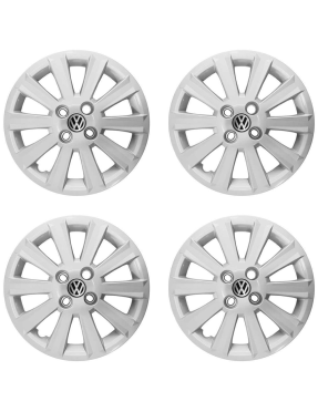 Calota Grid Gol Voyage G5 G6 G7 Aro 15 Prata 4x100