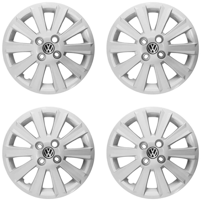 Calota Grid Gol Voyage G5 G6 G7 Aro 15 Prata 4x100