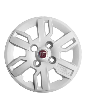 Calota Uno Palio Way Aro 13 Cinza Alumínio Grid 227cb