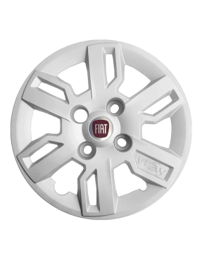 Calota Uno Palio Way Aro 13 Cinza Alumínio Grid 227cb