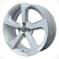 Jogo de Rodas Mk7 Aro 17x6 4x100 Prata - imagem adicional 1