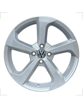 Jogo de Rodas Mk7 Aro 17x6 4x100 Prata