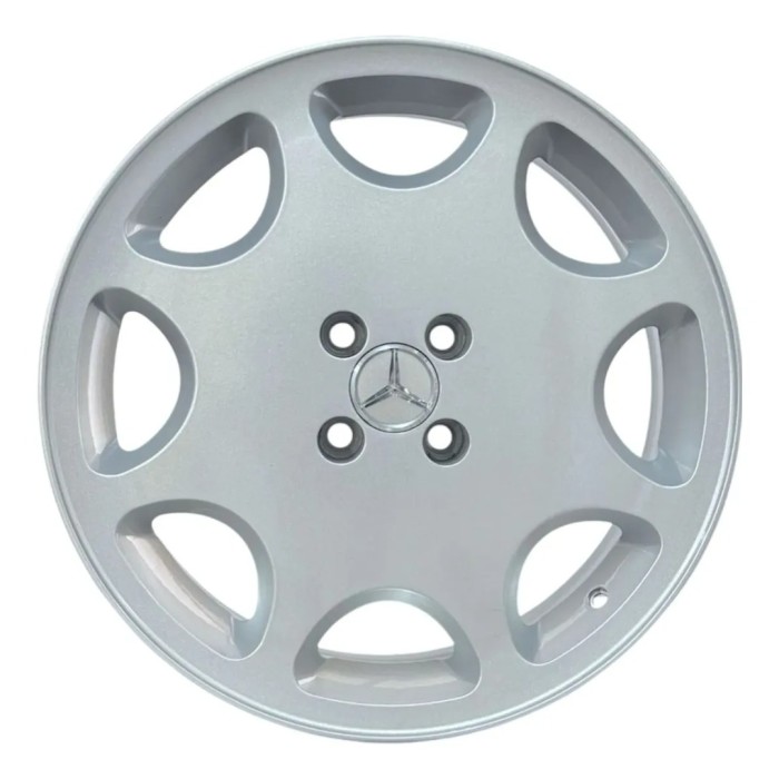 Jogo de Rodas Mercedes Rs03 17x7 4x100 Prata