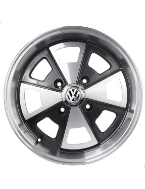 Jogo de Rodas Porsche 914 Aro 17x7 Preto