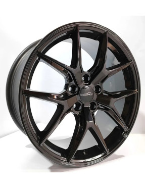 Jogo de Rodas Sampson 19X8 Preto Jogo de Rodas Sampson 19X8 Preto