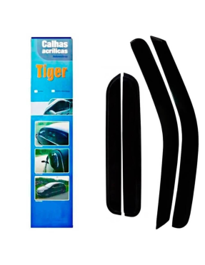 Calha de Chuva Acrílica Ecosport 2003 a 2012 4 Portas Tiger