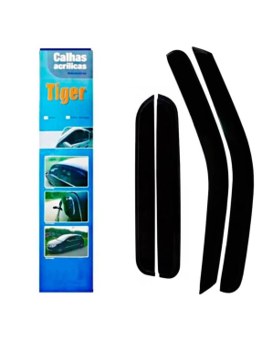 Calha de Chuva Acrílica Ecosport 2003 a 2012 4 Portas Tiger