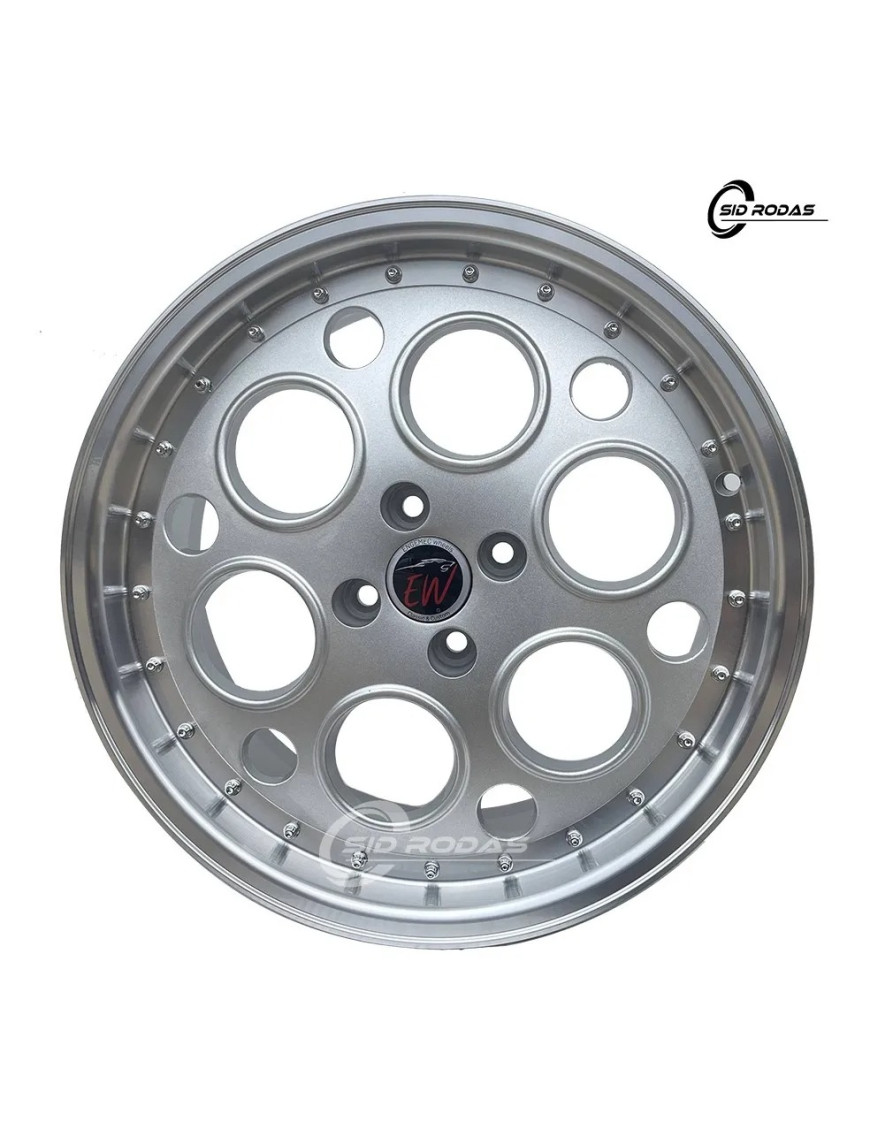 Jogo de Rodas Alfa Romeo Aro 17x7 4x99 Prata
