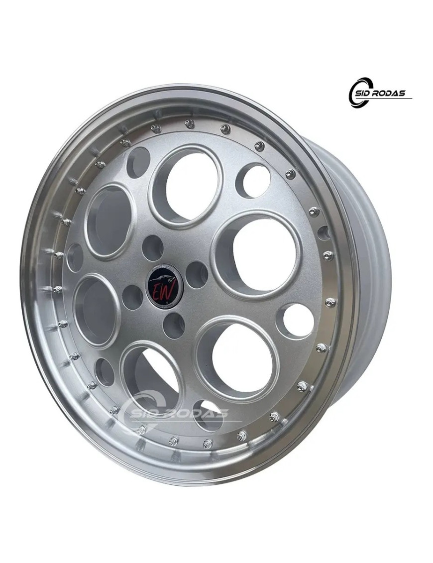 Jogo de Rodas Alfa Romeo Aro 17x7 4x99 Prata