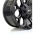 Jogo de Rodas Ranger 17x7 6x139 Preto - imagem adicional 1